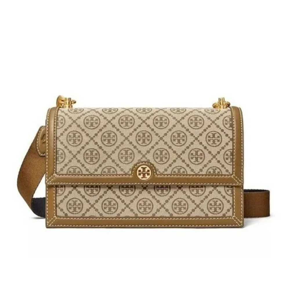 NWT Tory Burch T Monogram Jacquard Mini Bag